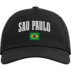 Brazil Flag Adjustable Baseball Hat