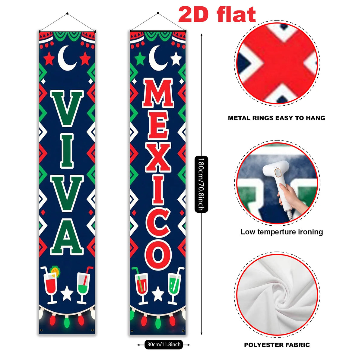 Viva Mexico Banners