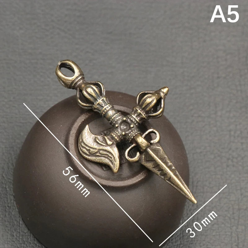 Nepal Tibetan Buddhist Vajra Copper Crafts