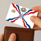 Flag Assyrian Credit Card Stickers