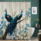 Peacock Shower Curtain