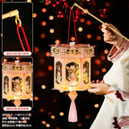 Mid-Autumn Festival Lantern Antique Jade Rabbit Portable Lantern New Decor