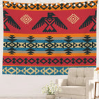 Native Tribal Navajo Vintage Tapestry Wall Hanging Decor