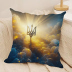 Ukraine Flag Aesthetic Cushion Cover Pillow
