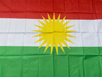 90*150cm Kurdistan flag