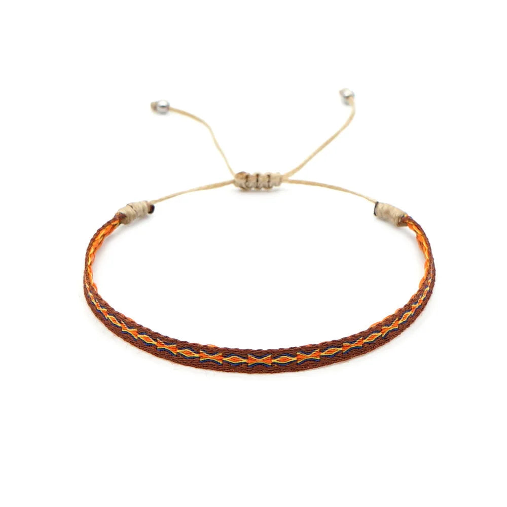 Unisex Handmade Woven Bracelet