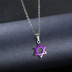 Simple Star of David Necklace
