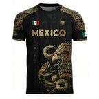 Mexican Flag Men's T-shirt 3D