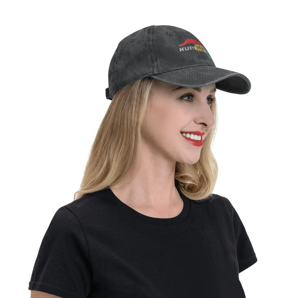 Kurdistan Flag Baseball Caps