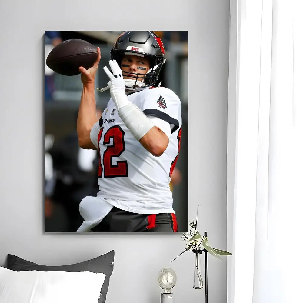 Actor T-Tom Brady Poster Wall