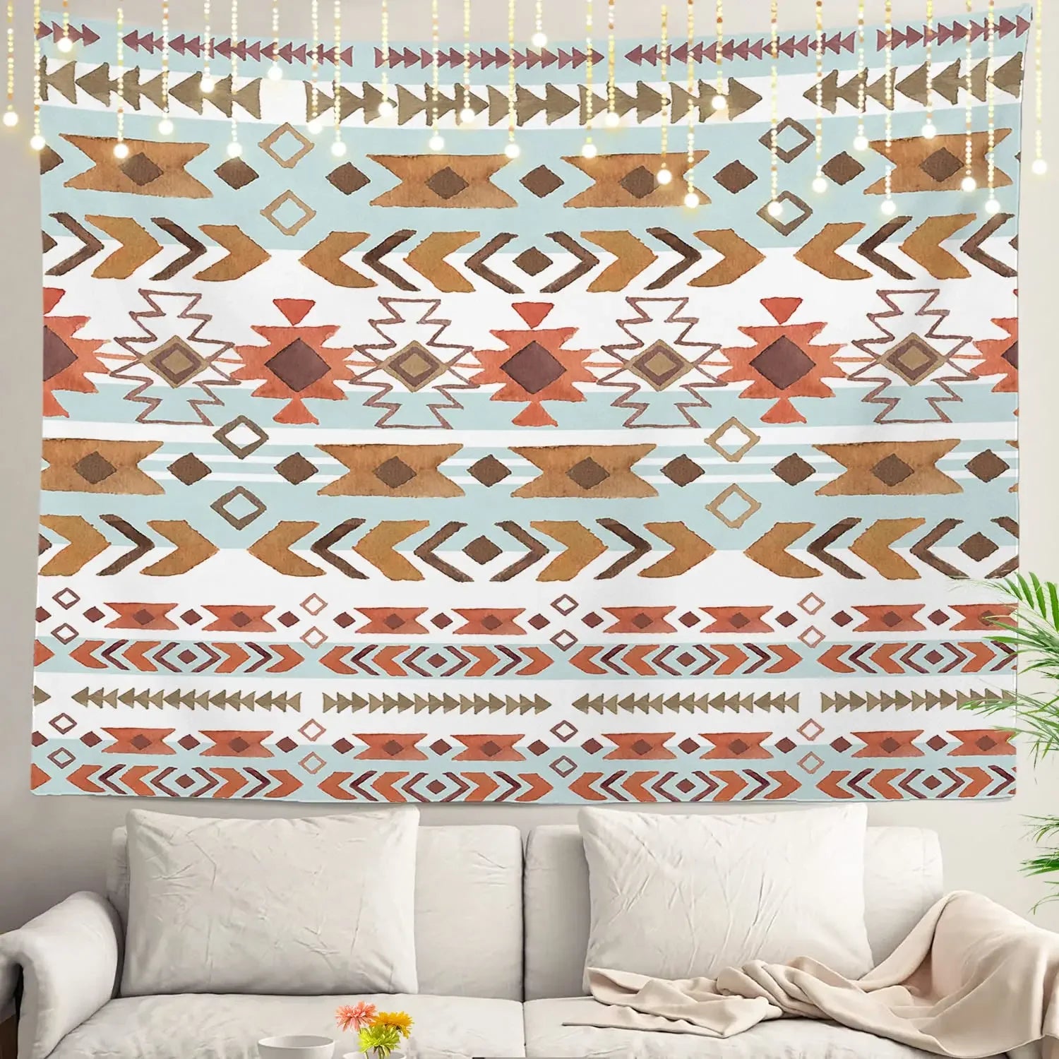 Native Tribal Navajo Vintage Tapestry Wall Hanging Decor