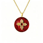 Zia Cross Necklace