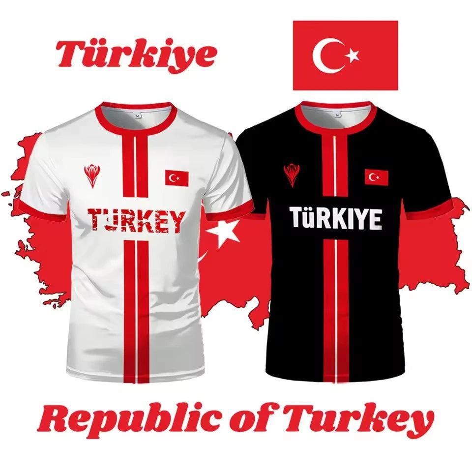 Turkey Football Jersey T-shirt