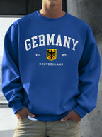 Germany Deutschland National Emblem Print Men Sweatshirt