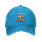 Hispanic Heritage Month Puerto Rico Coqui Frog Taino Symbol Baseball Cap