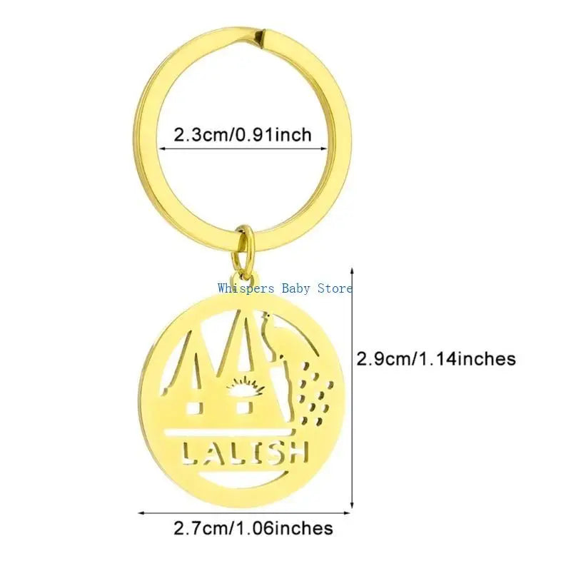 Durable Yazidi Souvenir Keychain
