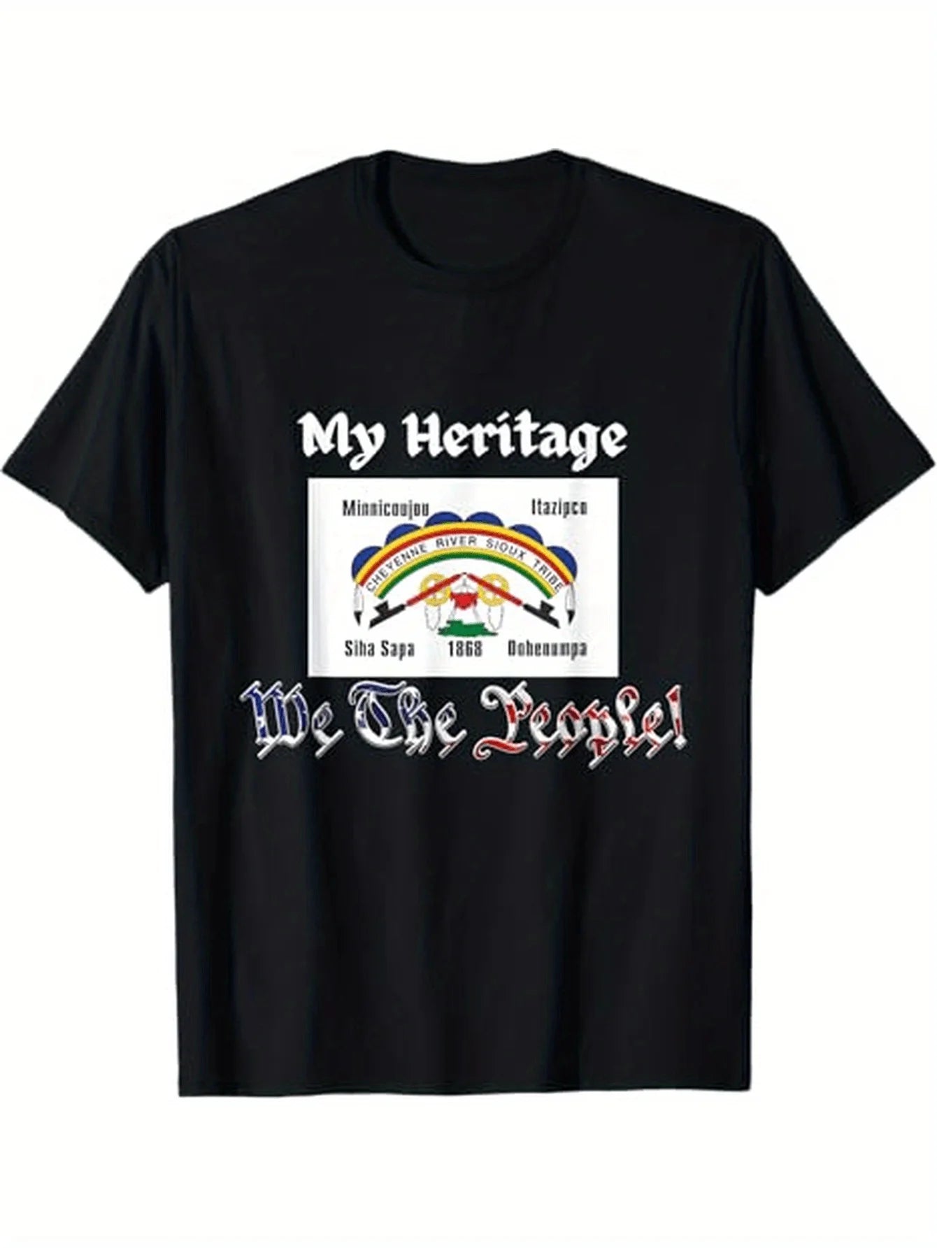Cheyenne River Sioux Tribal Heritage-Native American  T-shirt.