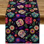 Mexican Day of The Dead Table Tablecloth