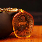 Handmade Necklace Nepal Buddhist Mala Stone Beads