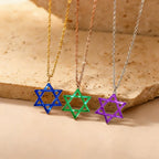 Simple Star of David Necklace