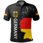 Print Germany Flag Polo Shirt