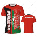 Afghanistan Flag Men Sports T-shirt