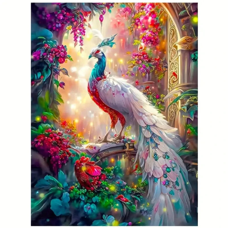 Peacock Diamond Painting Set