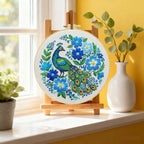 Peacock Embroidery Starter Kit