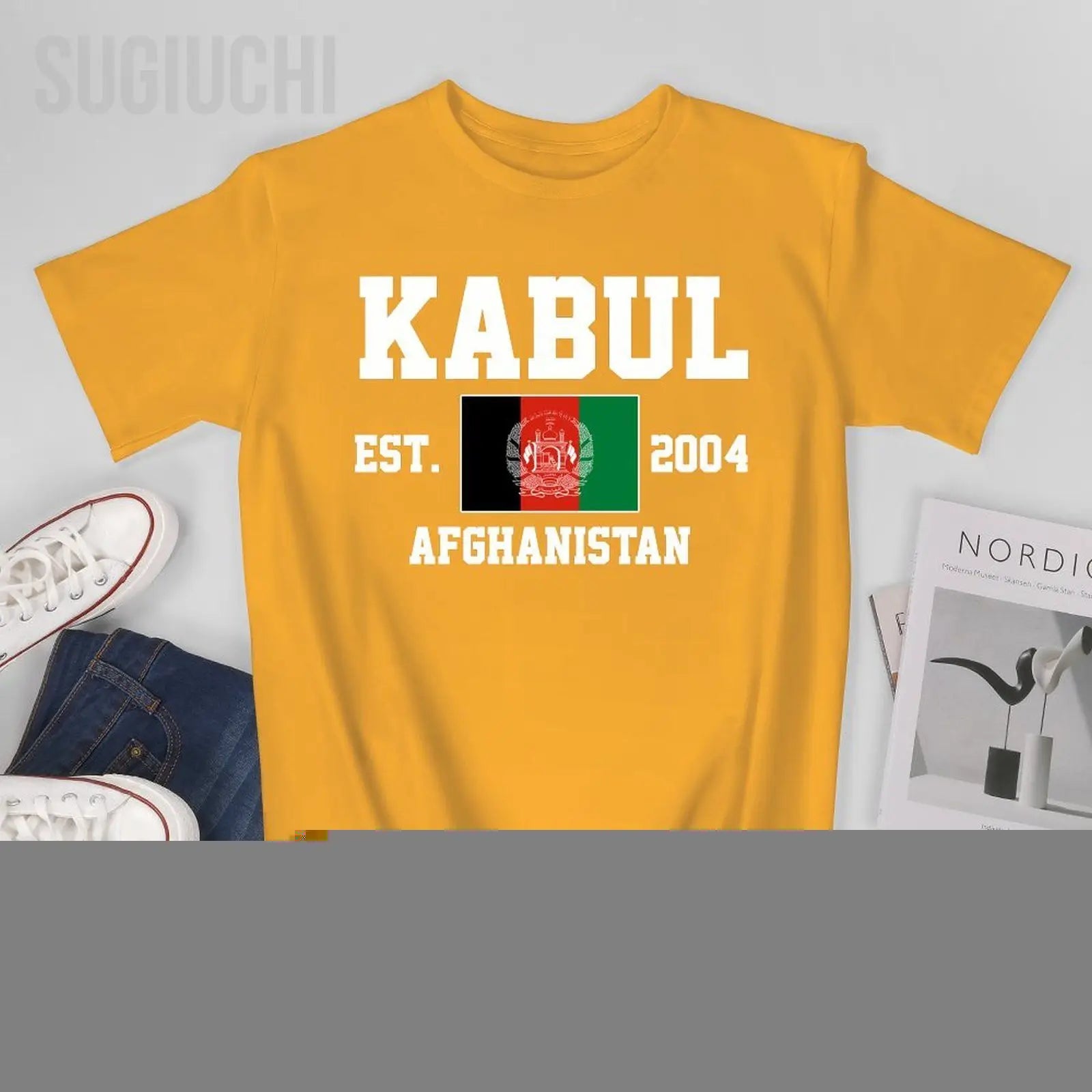 Flag of Afghanistan Kabul Men T-shirt