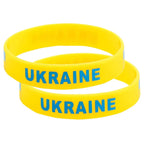 Ukraine Country Flags Wristband
