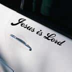 Jesus Is Lord Sticker Car