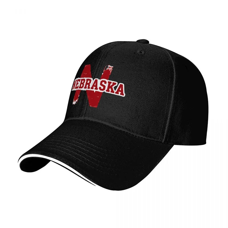 Nebraska Cornhuskers Black Baseball Cap