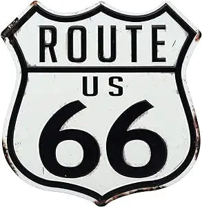Route 66 America Signs Vintage Metal