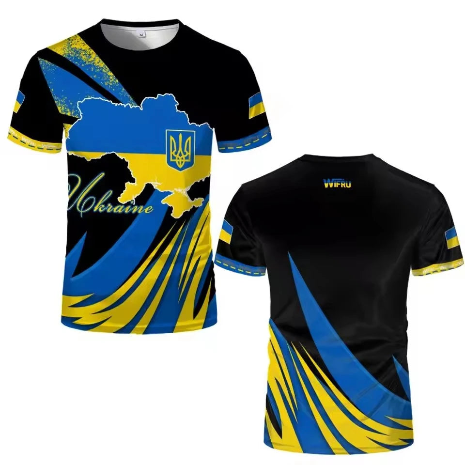 Ukraine Patriotic T Shirt