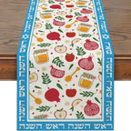 Rosh Hashanah Holiday Party Kitchen Dining Table Decor