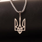 Ukraine Emblem Necklace