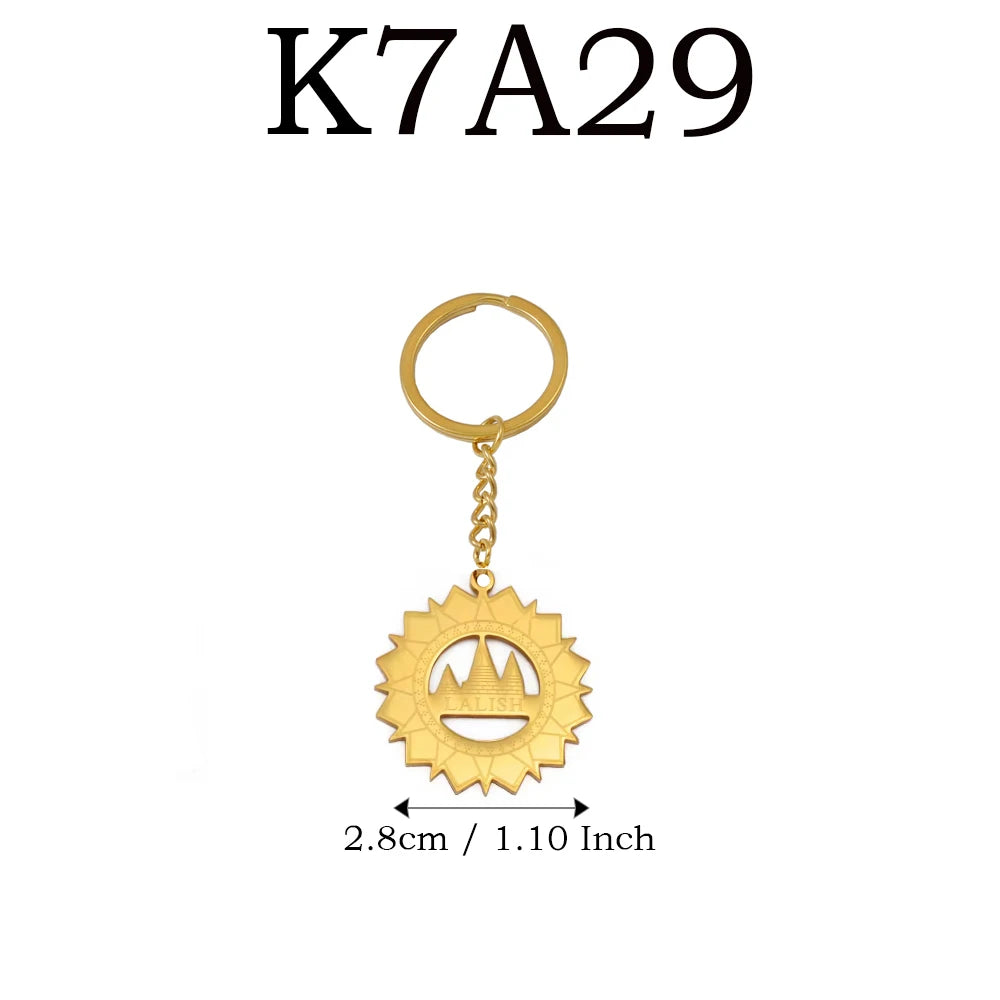 Yezidi Lalish Peacock Key Chains