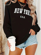 Casual USA & New York Sweatshirt Design