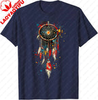 Native American Indian Tribe Dreamcatcher Artwork T-Shirt