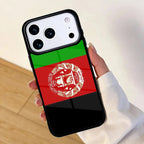 جراب هاتف علم أفغانستان لأجهزة آيفون 17 إير 16 برو ماكس 15 14 13 12 11 غطاء ممتص للصدمات