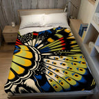 Peacock Feather Throw