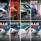 5D DIY Diamond Painting Helmet Stylings of Football Posters