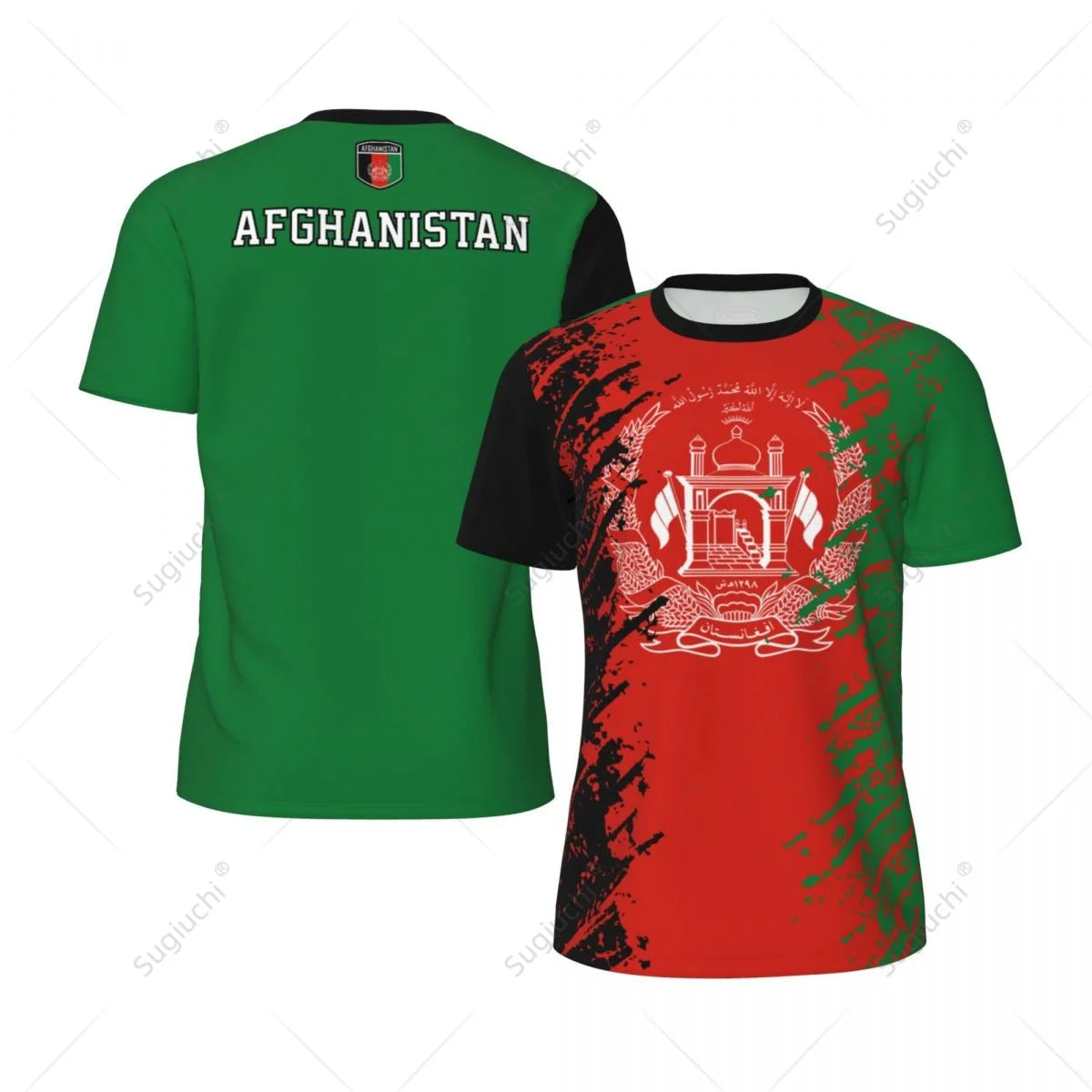Afghanistan Flag 3D Printed Men T-Shirt For Running Bike Soccer Tennis Fitness Sports tshirt Mesh Fans T-shirt