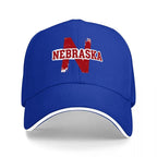 Nebraska Cornhuskers Black Baseball Cap