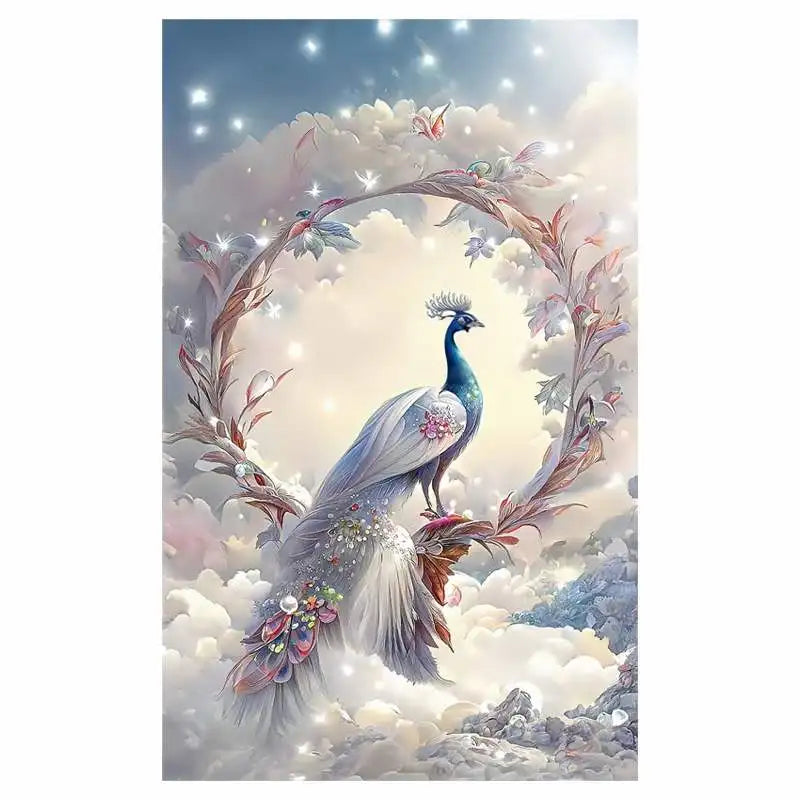 Embroidery Needlework Sets Peacock