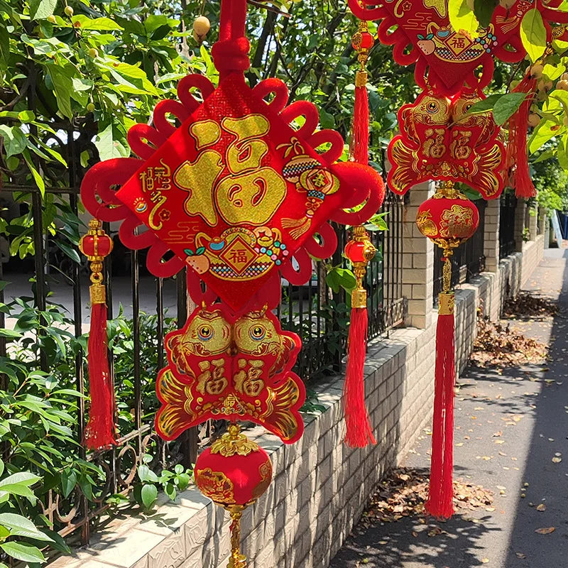 Lucky Carp Hanging Decoration for Chinese New Year Lunar