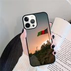 حافظات غطاء لهواتف آيفون 17 اير 16 15 14 12 13 11 برو ماكس آبل بلس SE2020 كوكيه بتصميم علم أفغانستان