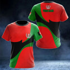 Summer Customized Afghanistan Flag Graphic T-shirts