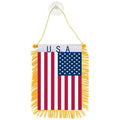 Car Window Decoration Polyester America USA Flags