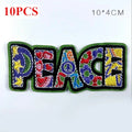 10PCS/BULK Embroidery Cloth ace Sticker